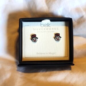 Snowman Earrings